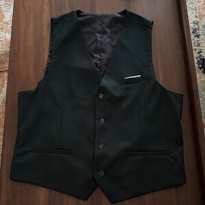 Men's Dark Forrest Green Vest Size XL